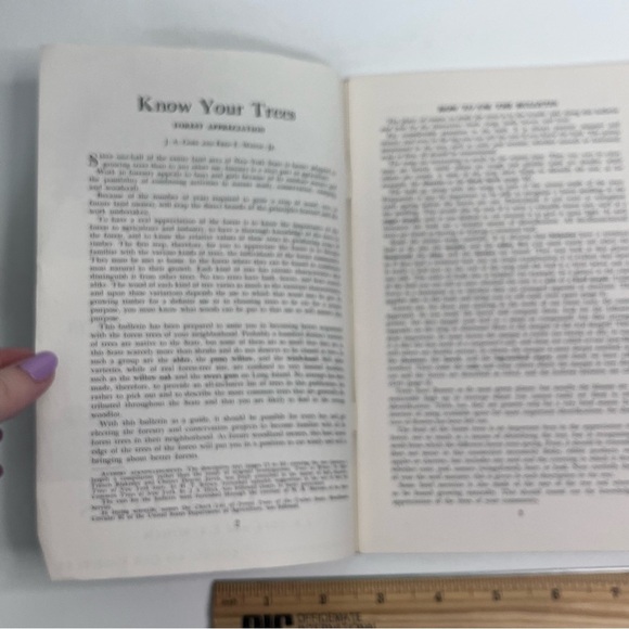 1962 know your trees j.a. cope f.e. winch new york college of agriculture - Picture 3 of 3